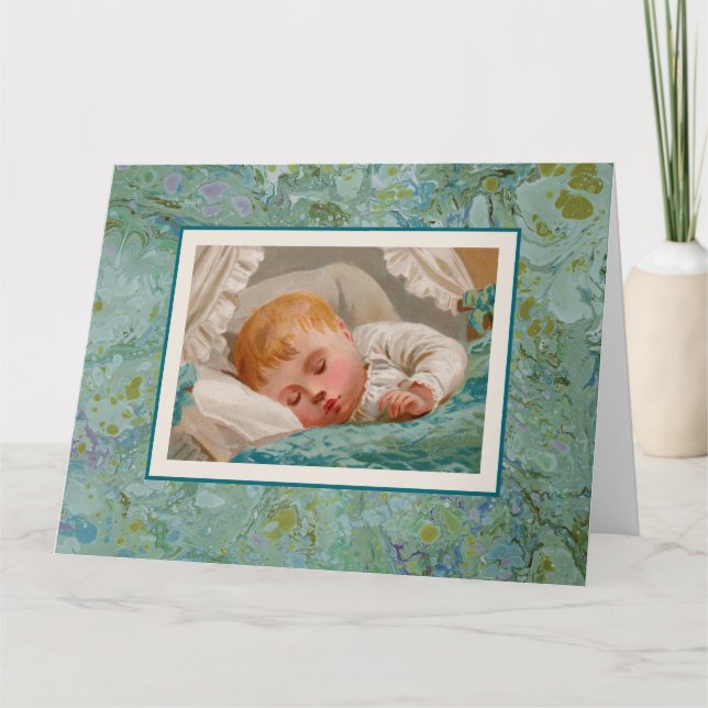 Sweet Baby Big Greeting Card (Front)
