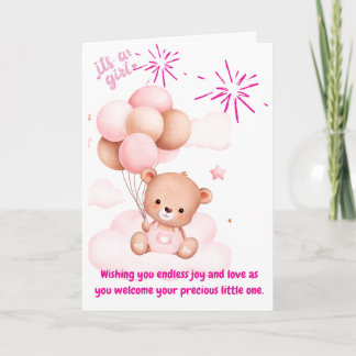 Sweet Baby Blessings Card – Congratulations on You