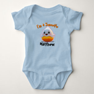 Sweet Baby Boy Candy Corn with childs name Bodysuit