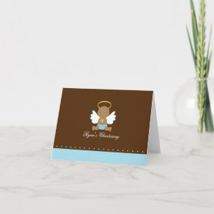 Sweet Baby Boy Christening Card