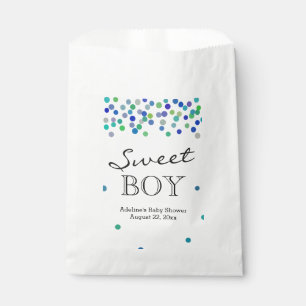 Sweet Baby Boy Shower Candy Buffet Favour Bags