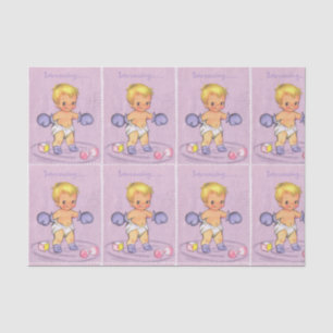 Sweet Baby Boy Tissue Paper