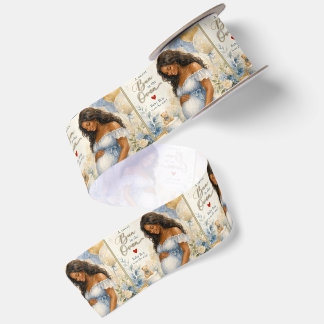 "Sweet Baby Bun-In-The-Oven" Satin Ribbon