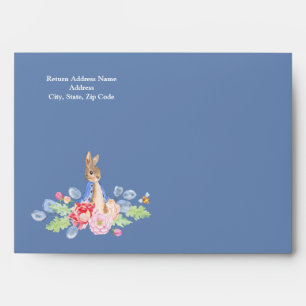 Sweet Baby Bunny   Rabbit Baby Shower Envelope
