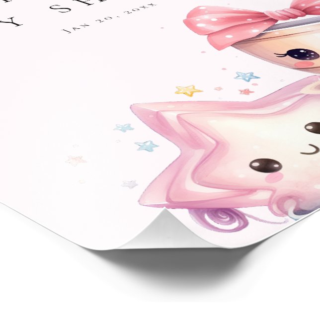 Sweet Baby Girl Brewing Welcome Photo Print (Corner)