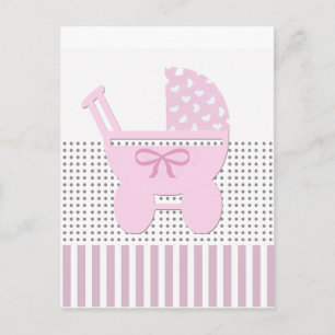 Sweet Baby Girl Shower Invitation