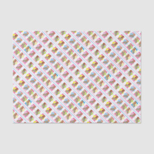 Sweet Baby Girl Squares Tissue Paper