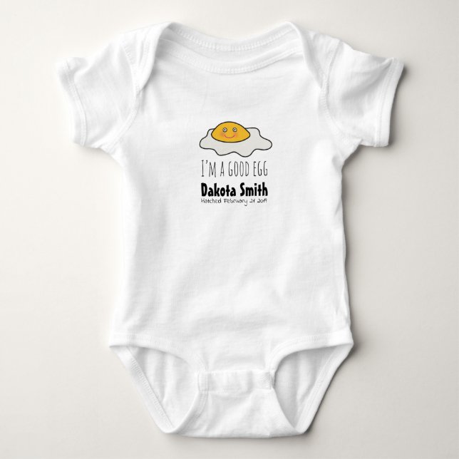 Sweet Baby Good Egg Bodysuit (Front)