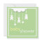Sweet Baby Green Mobile Baby Shower Invitation