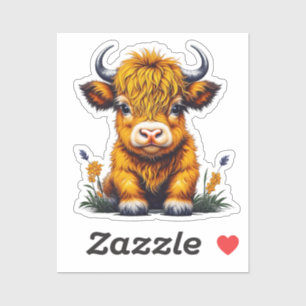 Sweet Baby Highland Cow