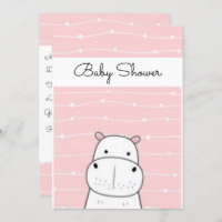Sweet Baby Hippo Baby Shower