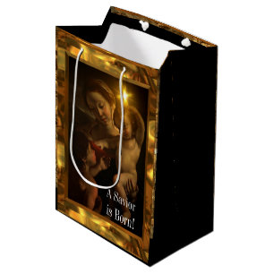 Sweet Baby Jesus Glossy   Medium Gift Bag