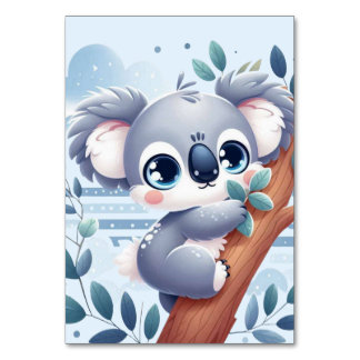 Sweet Baby Koala - Table Card