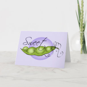 Sweet Baby Pea Card