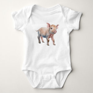 Sweet Baby Pig Piglet Bodysuit