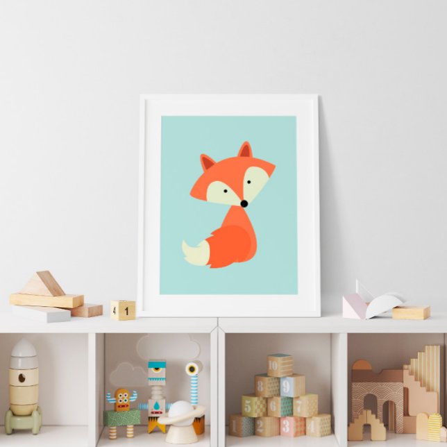 Sweet Baby Red Fox Poster (Creator Uploaded)