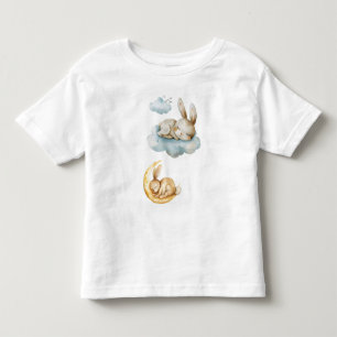 Sweet Baby Sleeping Bunnies – Cute Bunny Design 🐰 Toddler T-Shirt
