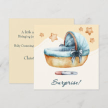 Sweet Baby Watercolor Bassinet Pregnancy