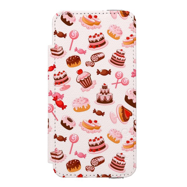 Sweet background incipio iPhone wallet case (Folio Front)
