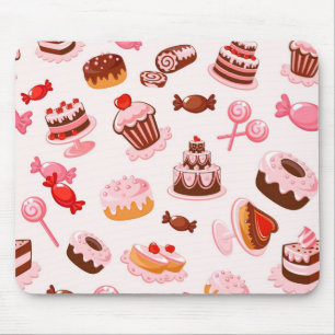 Sweet background mouse mat