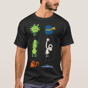 Sweet Bacteria And Viruses Flu E Coli T-Shirt