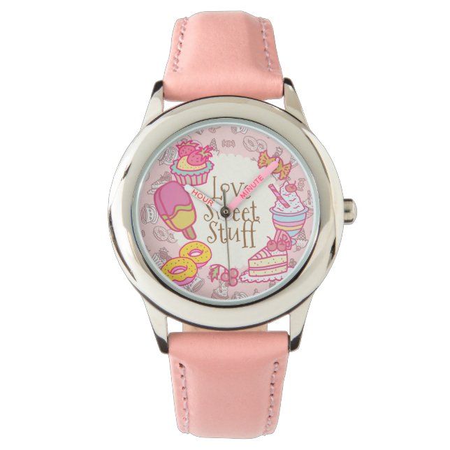 Sweet Bakery and Drinks Peach Watch (Front)