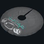 Sweet Bakery Chalkboard Christmas Brushed Polyester Tree Skirt<br><div class="desc">Sweet Bakery Chalkboard design. You can click customise further to change fonts and you can change places and size of drawings.</div>