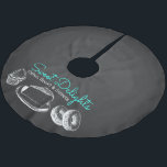 Sweet Bakery Chalkboard Christmas Brushed Polyester Tree Skirt<br><div class="desc">Sweet Bakery Chalkboard design. You can click customise further to change fonts and you can change places and size of drawings.</div>