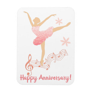 Sweet ballerina magnet