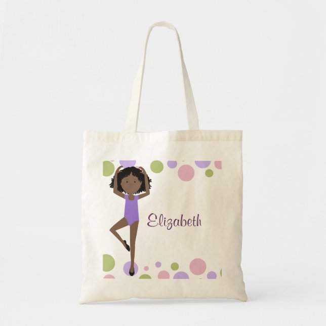 Sweet Ballerina Personalised Tote (Front)