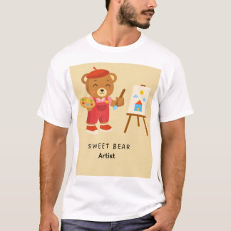 Sweet bear artist  T-Shirt