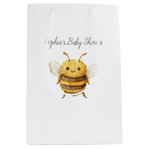Sweet Bee Baby Shower Medium Gift Bag