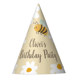 Sweet Bee Birthday Party Hat