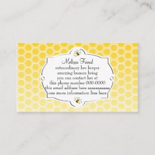 Sweet Bee Business Card
