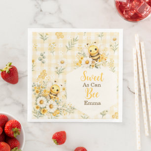 Sweet Bee Honeycomb Napkin