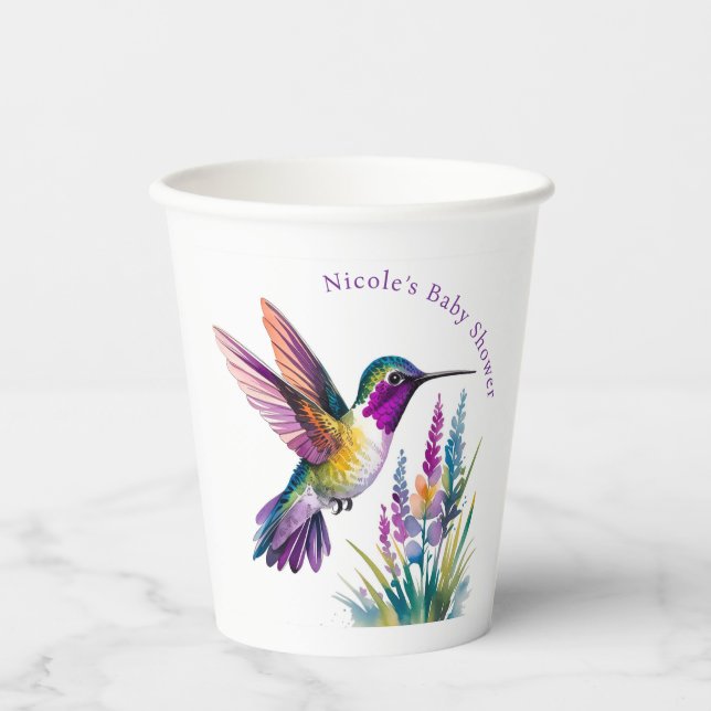 Sweet Beginning: A Baby Shower Celebration  Paper Cups (Front)