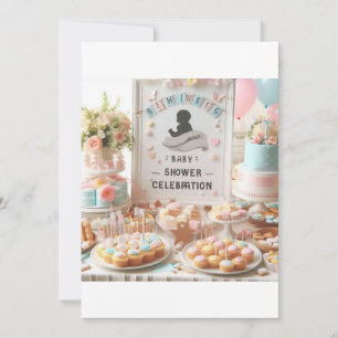 "Sweet Beginnings: A Baby Shower Celebration" Invitation
