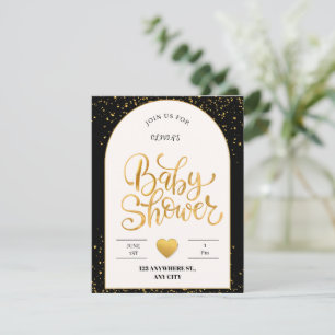 Sweet Beginnings: Minimalist Baby Shower Card