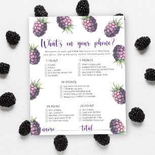 Sweet berries - What's on your phone game