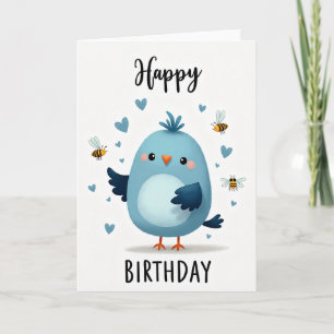 Sweet Birdie Birthday Card