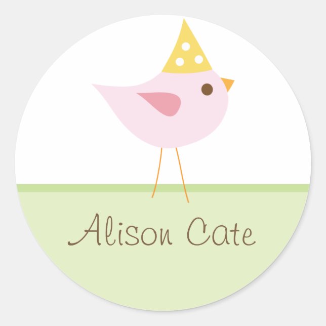 Sweet Birdie Seal (Front)