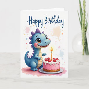 Sweet Birthday Azure Creature Card