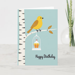 Sweet Birthday Birdcage Card