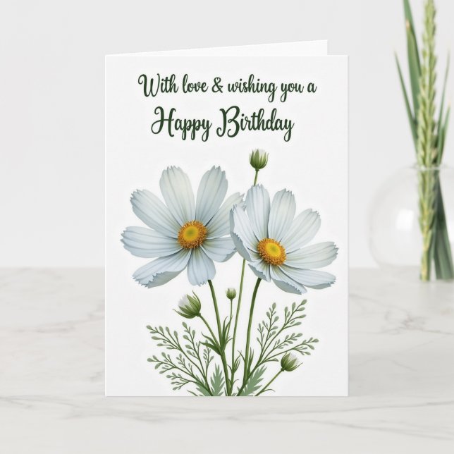 Sweet Birthday Bloom Card (Front)