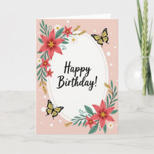 Sweet Birthday Blooms Card