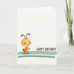 Sweet Birthday Bug Card