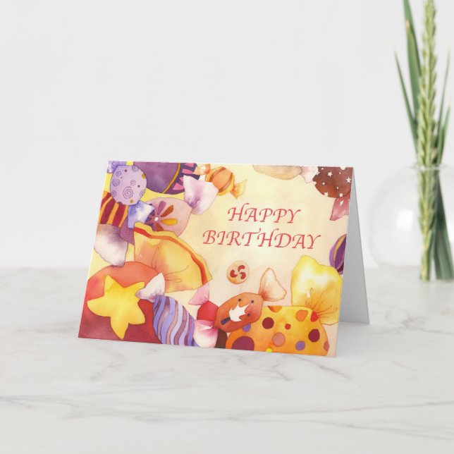 Sweet Birthday Card (Front)