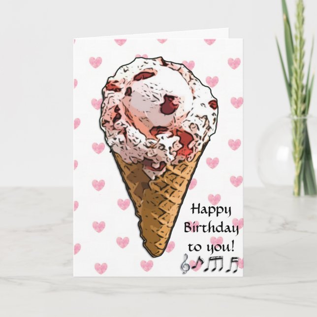 Sweet Birthday Card for Her (Front)