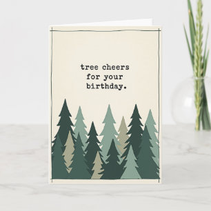 Sweet Birthday Forest Card