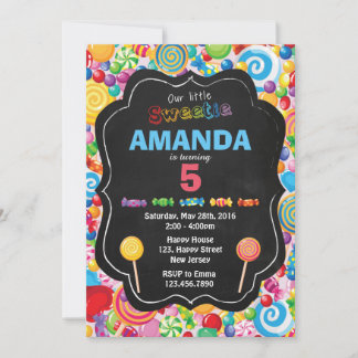 Sweet Birthday Invitation